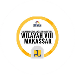 Logo Balai Pengembangan Kompetensi PU Wilayah VIII Makassar